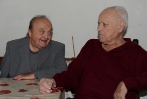 Vorstandsbesuch bei den Gründungsmitgliedern des Ornithologischen Vereins Mauren.                                          